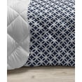 thumbnail image 3 of Navy Blue Down Alternative Comforter, Old Fashioned Polka Dots Pattern in Marine Colors Retro Nautical Inspiration, Microfiber Quilt for All Season, 5 Sizes, Navy Blue White, by Ambesonne, 3 of 3