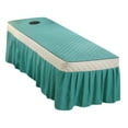 thumbnail image 1 of GROWTH TANK Housse de table de Massage pour table de Traitement Cosmétique table de Massage Verte, 1 of 9