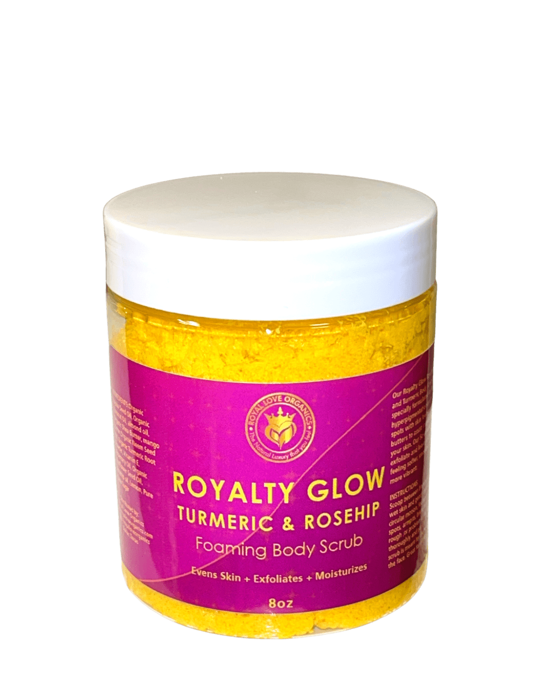 Turmeric Foaming Body Scrub For Dark Spots & Hyperpigmentation