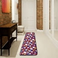 thumbnail image 3 of Dreamtimes Santa Cartoon Christmas Hallway Runner Rug 2'x6' Kitchen Rug with Rubber Backing Gingerbread Cute Non Slip Entryway Rug Runner Washable Soft Area Rug for Hallway Bedroom Kitchen Decor, 3 of 6