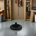 thumbnail image 2 of LOLIPPYY Replacement Wheel for Large Outdoor Trash Bin Garbage Can, Black, Heavy Duty and Easy to Install, 2 of 6