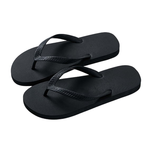 Men'S Breathable Beach Sandals Thai Flip Flops Men's Summer Non Slip Sandals Slippers Trend Rubber Indoor And Outdoor Wear Beach Shoes Personality Flip Flops Men'S Beach House Flip-Flops