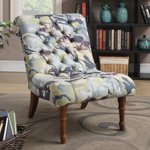 Tufted Accent Chair without Arms - Walmart.com