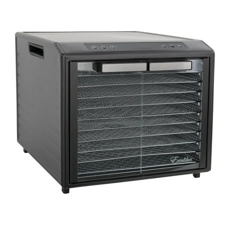Excalibur 10 Tray Select Digital Dehydrator, in Stainless Steel (DH10SCSS13)