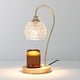 thumbnail image 5 of Lámparas eléctricas para derretir cera, calentador, pantalla de cristal, quemador de cera, difusor, lámpara de mesa para el hogar, dormitorio, enchufe Base de madera, 5 of 9