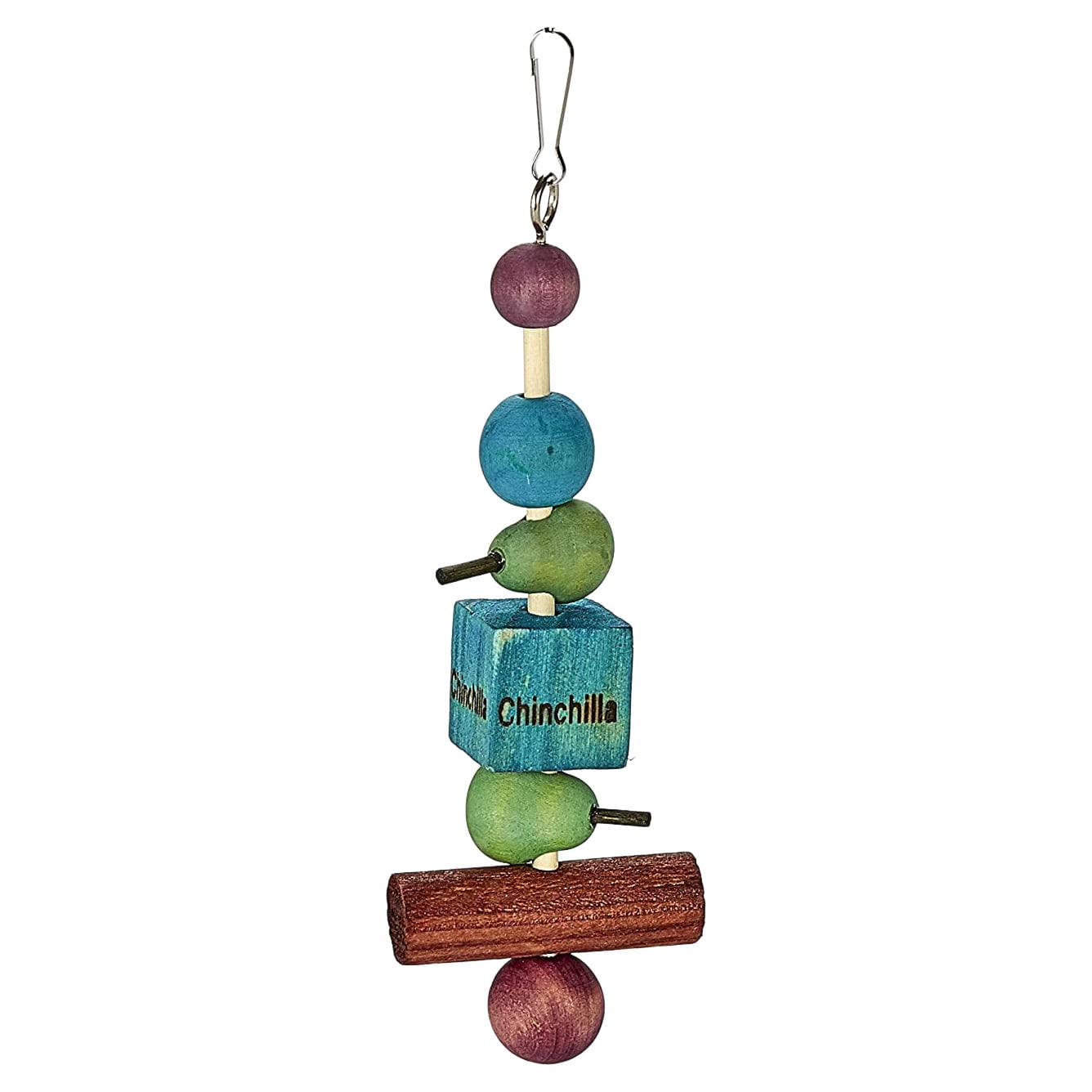 Kaytee Perfect Chews Colorful Wood Toy for Chinchillas