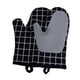 thumbnail image 5 of Guantes de cocina de silicona antideslizantes y fáciles de usar. negro, 5 of 9