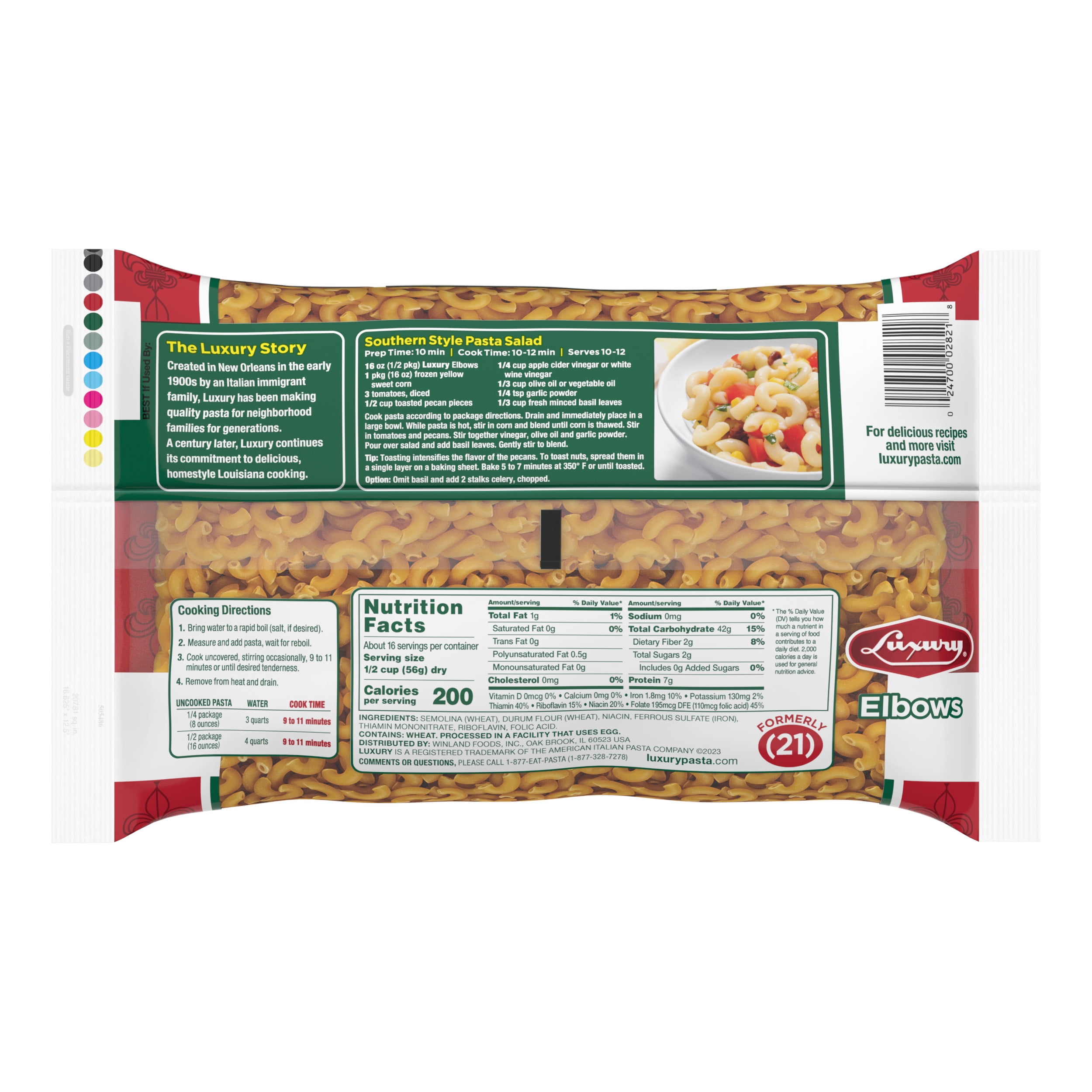 Luxury 32 oz Elbow Macaroni