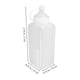 thumbnail image 4 of 2 botellas de plástico para condimentos, 800 ml, botellas transparentes para cocina, dispensador de vinagre para salsa, aceite, salsa de tomate, mostaza, aderezo para ensalada, 4 of 8