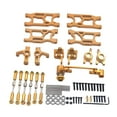 thumbnail image 4 of Piezas de actualización para RC Car Hugo Brazos oscilantes delanteros/traseros Oro, 4 of 6