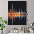 thumbnail image 4 of Abstract City Skyline Canvas Print, Wall Decor for Living Room Bedroom Office Dining Room Hallway, 4 of 8
