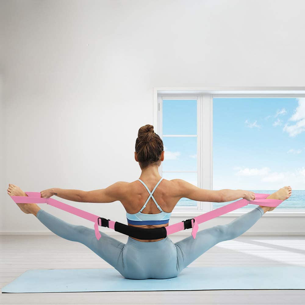 Yoga Band Flexibility Stretch Leg Fascia Stretcher Strap Ballet Gym Trainer  US - AbuMaizar Dental Roots Clinic