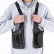 thumbnail image 3 of Mochila Bolso bandolera doble de piel, cartera antirrobo, 27,5 x 15,5 cm, correa oculta bajo el brazo para mayor seguridad en viajes, negro, 1 unidad JASKFLY, 3 of 8