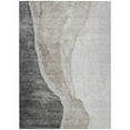 thumbnail image 2 of Addison Rugs Chantille Indoor/Outdoor Transitional Abstract Charcoal Washable Rectangle Rug, 3' x 5', 2 of 6
