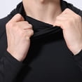 thumbnail image 5 of 3 Pack Men's UPF 50+ Sun Protection Hoodie, Long Sleeve Moisture Wicking Fishing Shirt with Face Mask, 5 of 8