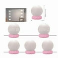 thumbnail image 5 of 2020 New USB-Powered LED Vanity Mirror Lights with 4-Button Control, 10 Bulbs, 3 Color Temperatures & Rotating Cable Management - Hidden Wiring Design, Durable Material for Bathroom Makeup Table, 5 of 5