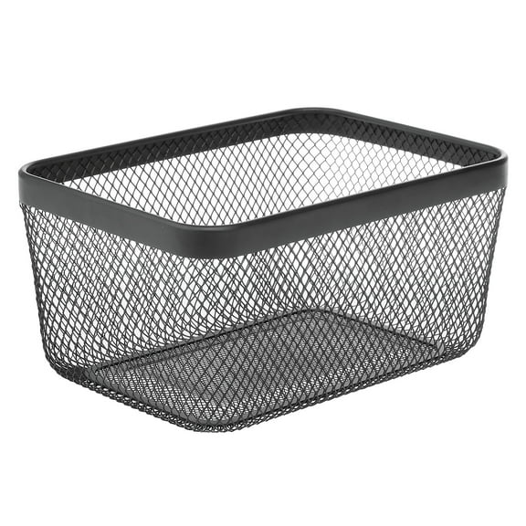 mDesign Steel Organizer Matte Black (25957)