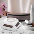 thumbnail image 3 of Shisuyan Solar Powered Rotating Jewelry Display Stand Rotating Platform Turntable For Jewelry Presentation Jewelry Stores Exhibitions Home Use, 3 of 9
