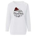thumbnail image 4 of Aloohaidyvio ,Fashion Womens Christmas Round Neck Long Sleeve T-Shirt Sweatshirt, 4 of 6