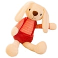 thumbnail image 1 of Muñeco de conejito de peluche, suave, 50 cm, dibujos animados, conejo rojo a rayas, 1 of 2