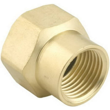 

Gilmour-robert Bosch Tool Co 2PK Green Thumb Brass Double Female 1/2 NPT x 3/4 NH