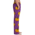 thumbnail image 4 of Halloween Pajama Pants for Men Spider Web Pumpkin Drawstring Horror Sleep Pants Ghost Candy Elastic High Waist Funny Pajama Pants, L, 4 of 6