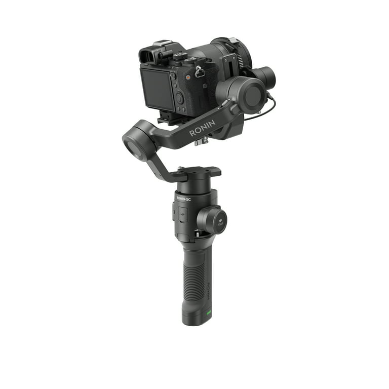 DJI Ronin-SC Lightweight Gimbal, 3-Axis Single-handed Stabilizer Mirrorless Compatible with Nikon, Canon, Panasonic, Payload up to 4.4 lb - Walmart.com