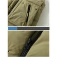 thumbnail image 6 of YueHuiYing Men Quilted Outerwear Winter Warm Puffy Sleeveless Tanks Vests Lightweight Casual Zipper Jacket, 6 of 7