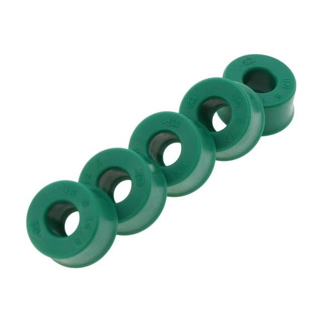 Anillo de Sello de Aceite Universal Unique Bargains Sello de Labio UN 6x14x8mm Alta Presión TPU Verde 5 Pcs