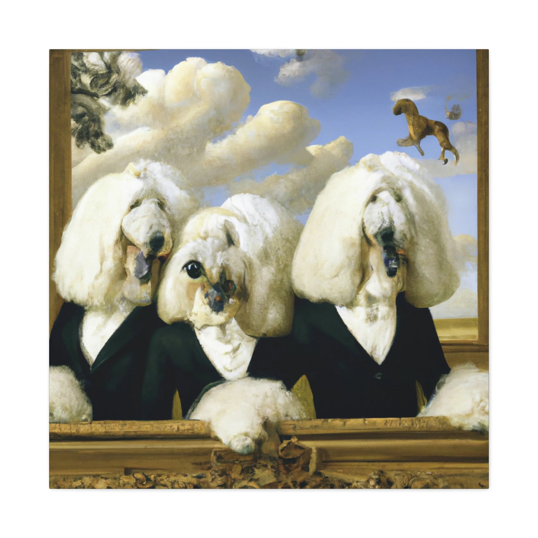 Old English Sheepdog Eternal - Canvas