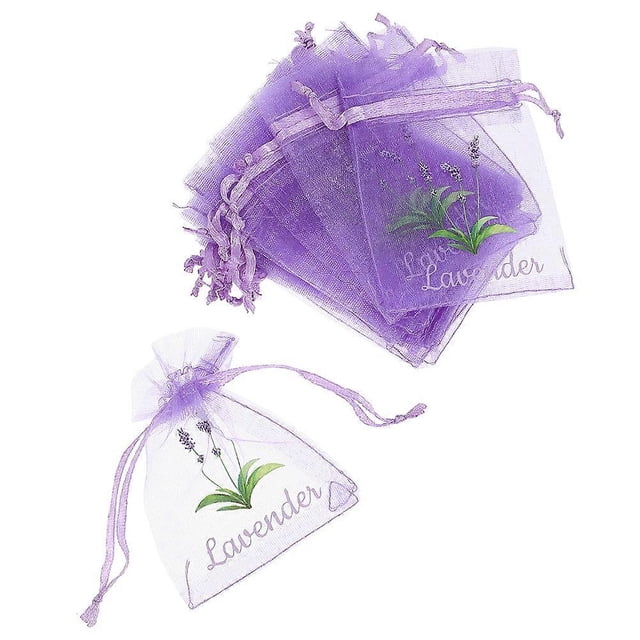 Empty Lavender Sachet Bags for Dried Flowers with Drawstring 50Pcs Pouches