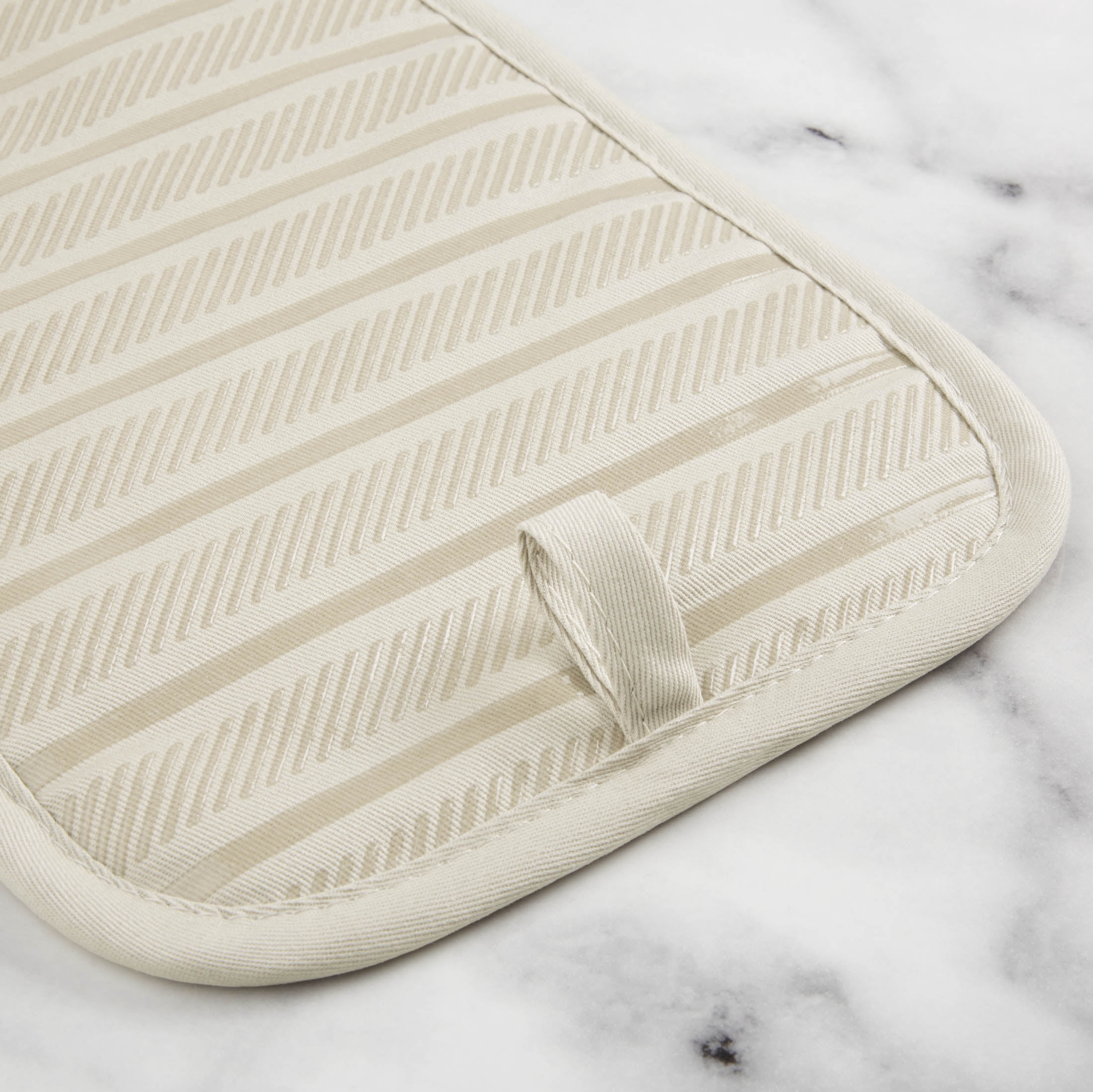 KitchenAid Albany Pot Holder 2-Pack Set, Milkshake, 7"x10"