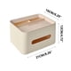 thumbnail image 3 of Organizador de papel y caja de pañuelos para escritorio | Mesa de centro multifuncional con control remoto | Organizador de escritorio compacto con ranura para teléfono para sala de estar y oficina, 3 of 3