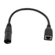 thumbnail image 1 of Xlr macho un cable rj45 femenino, xlr 5 pin a rj45 adaptadores dmx 1 ft de sonido universal hifi 22 awg brotoado para la serie serie dmx series de controlador, 1 of 7