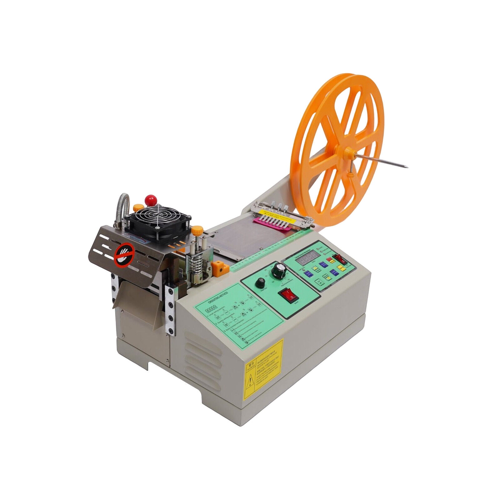 Digital Hot Cold Automatic Strip Cutter Webbing Belt Tape Cutting Machine Tape Cutting Machine Automatic Digital Hot And Cold Belt Sheeting Equipment Hot And Cold Automatic Tape Cutting Machine