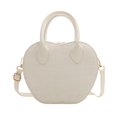 thumbnail image 1 of Bolso de hombro con forma de manzana bolso cruzado con patrón de piedra bolso con asa superior para mujer, 1 of 9