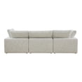 thumbnail image 5 of Moe's Home Collection Terra Condo Lounge Modular Sectional Coastside Sand Fabric, 5 of 6