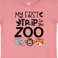 thumbnail image 4 of Inktastic My First Trip to the Zoo Cute Animals Boys or Girls Baby T-Shirt, 4 of 5