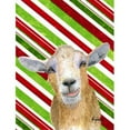 thumbnail image 1 of Carolines Treasures RDR3022GF Candy Cane Goat Christmas Flag Garden Size, 1 of 3