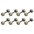 thumbnail image 1 of Unique Bargains 8Pack Métal Sac Sangle Connecter Boucles, 16x26mm Bourse Vis Rivets de Fixation (Bronze Ton), 1 of 7