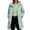 Green, variant on Zynoxe Women's Waterproof Windbreaker Jackets Relaxed Mid-Length Long Sleeve Casual Jackets Fashion Zip Up Hooded Jacket for Women Lightweight Solid Color Outdoor Hiking Trench Coat with Pockets S