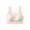 Pink, variant on Bras for Women Wide Straps Cropped Tan Crewneck Soft Ribbed Solid Color Comfortable Lightweight Underwear