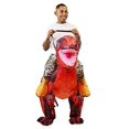 thumbnail image 4 of Costume Gonflable Adulte Ride-A-Red Raptor, 4 of 4