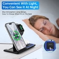 thumbnail image 5 of Cshidworld Wireless Charger, 18W Fast iPhone Charging Station Compatible for iPhone 17/16/15/14/13/12/11/Pro Max/Plus, 3 in 1 Wireless Charger Stand for iWatch SE 11/10/9/8/7/6/5/4, Airpods Pro 2/3/4, 5 of 10