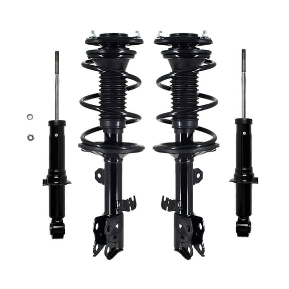 Set of 4 Front Quick Complete Strut-Coil Spring-Rear Strut For 2009 2010 Toyota Corolla