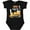 AB-Black, variant on Inktastic One and Digging It Bulldozer 1st Birthday Boys or Girls Baby Bodysuit