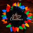 thumbnail image 4 of HWZWT Grande Ampoule LED Lumières de Noël Classiques 50 LED C9 Multicolore, 4 of 5