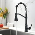 thumbnail image 4 of Pull-Down Sprayer Kitchen Faucet Dark Black Brozen, 4 of 7