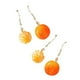 thumbnail image 5 of KAKOWELY 2 pares de pendientes con forma de naranja, bonitos pendientes de moda para mujer, adornos para las orejas., 5 of 5
