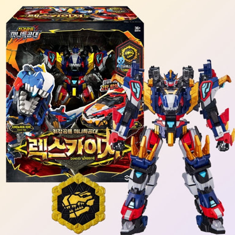 Miniforce Dinoid Rex Kaiser D6 – Transforming Dinosaur Robot